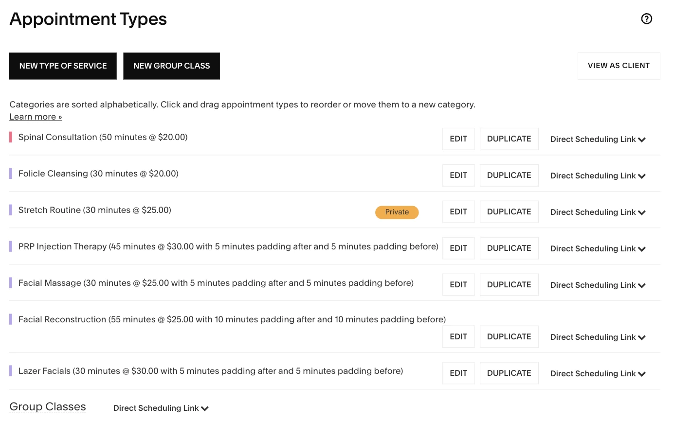 Connect Your Acuity Account