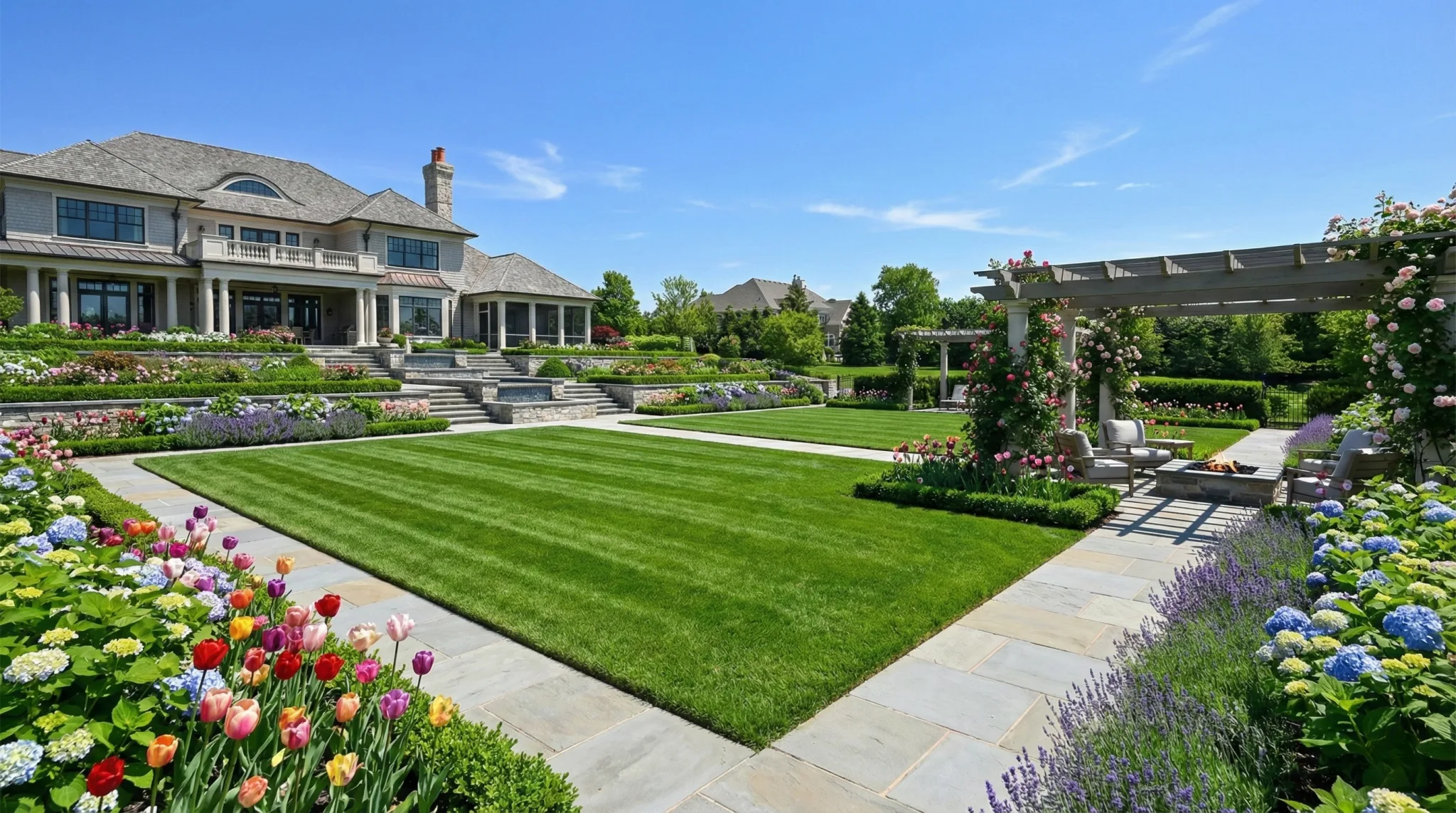 Landscaping hero background