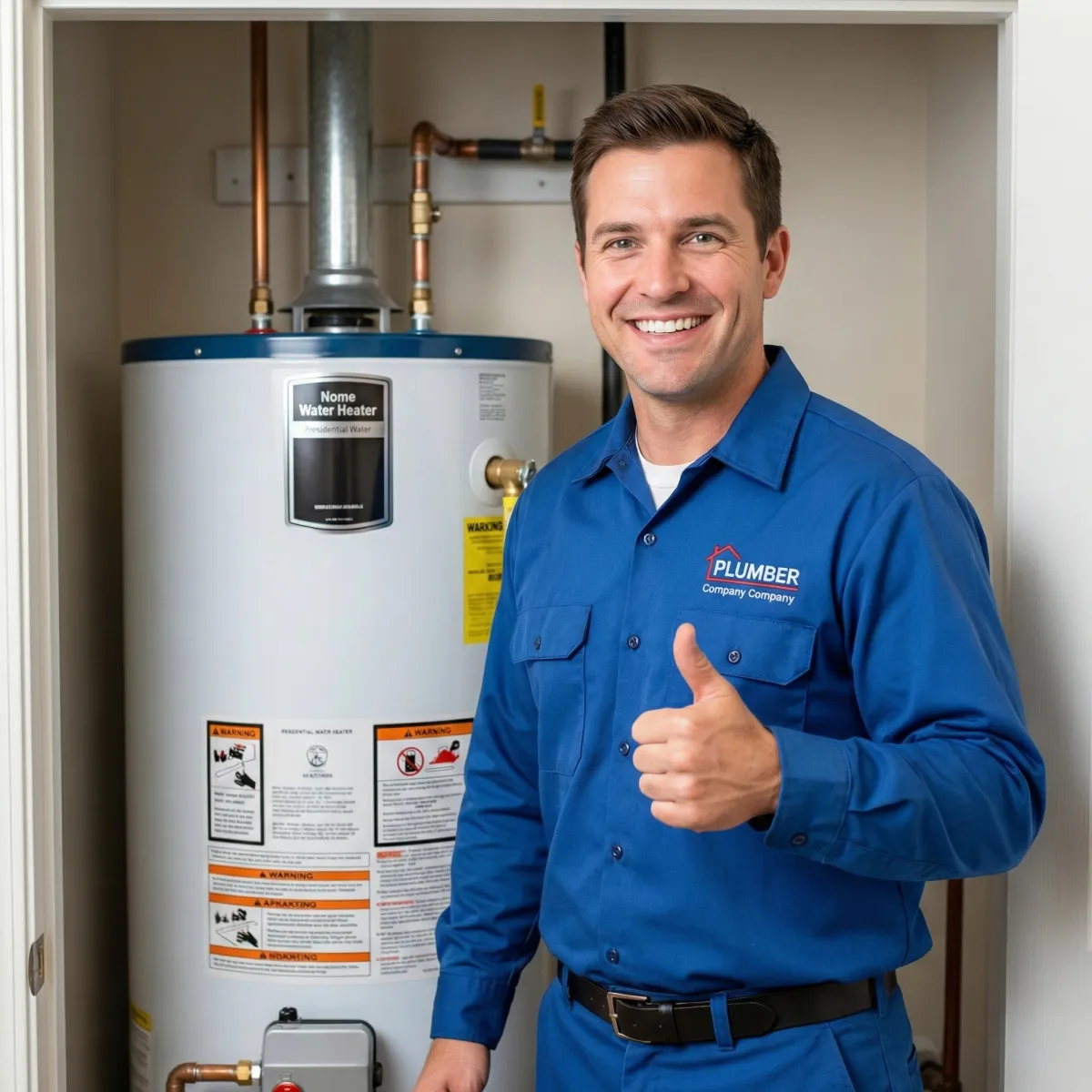 AI receptionist managing plumbing emergency calls with instant notifications